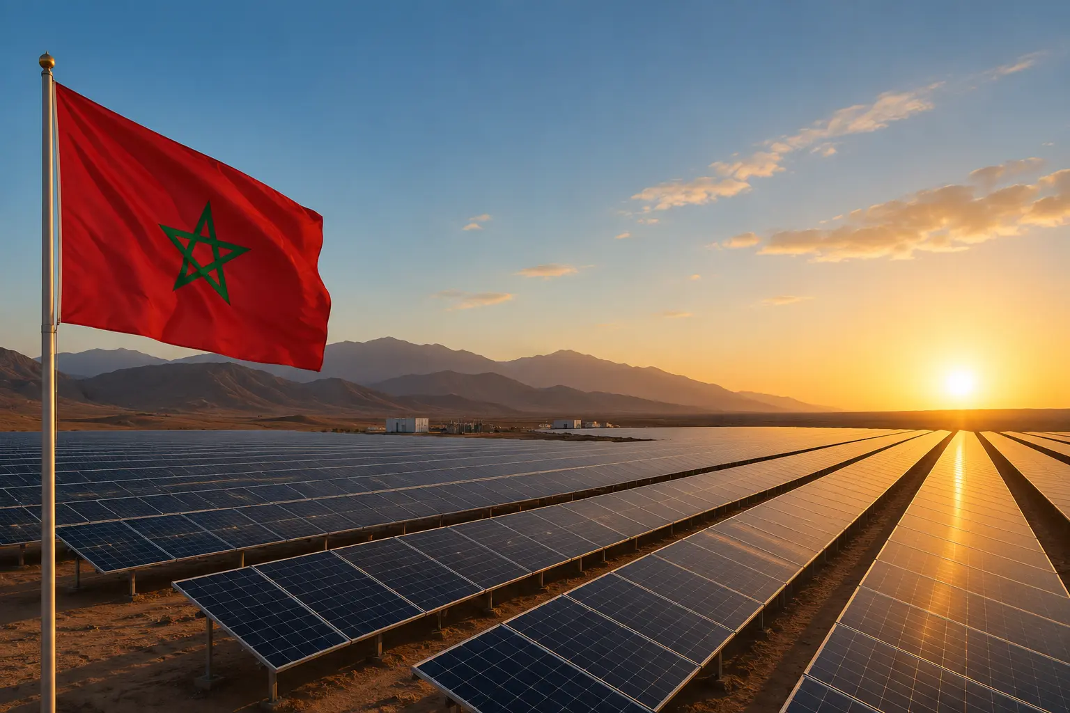 Nador region industrial coast